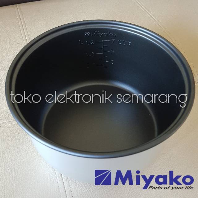 MIYAKO PANCI TEFLON 1.2L MCM 612 ORIGINAL RICE COOKER
