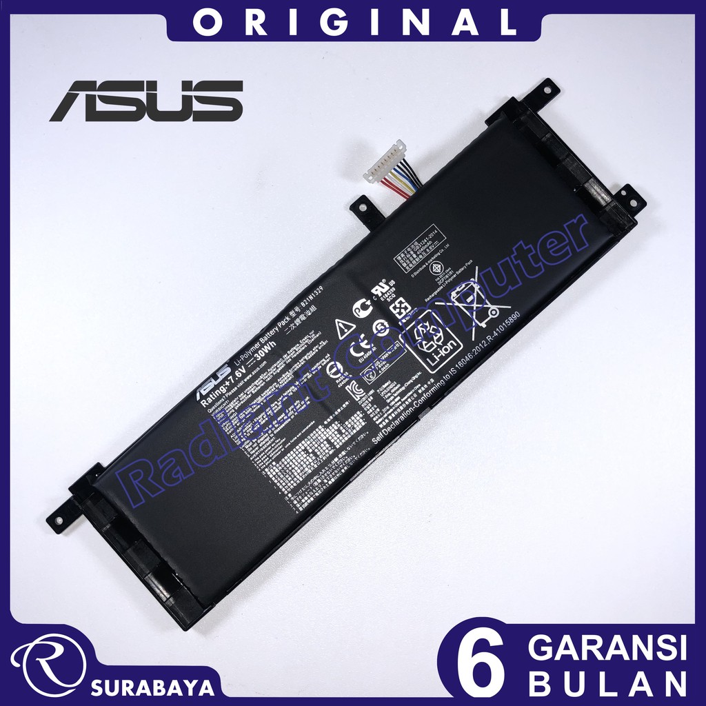 Baterai Asus X553 X553M X553MA X553SA p/n B21N1329