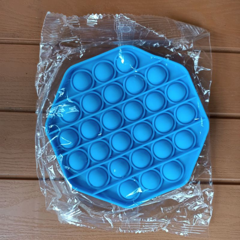 Pop It Rainbow-Segi 8 Biru