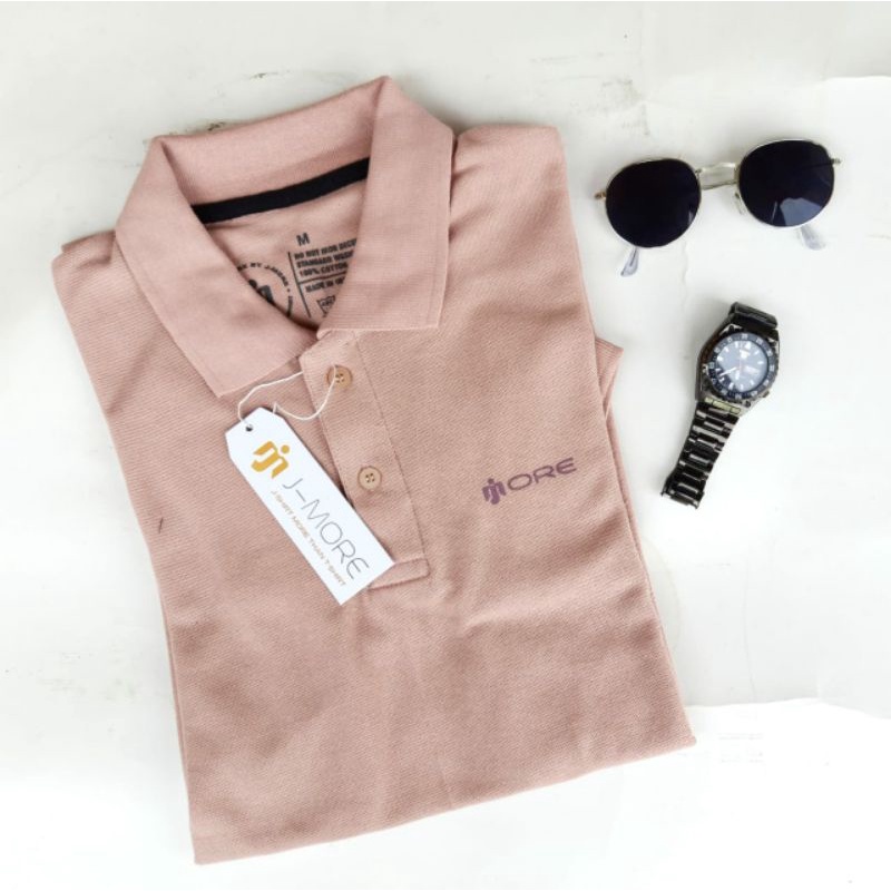 kaos kerah Pria Dewasa Kaos Pollo Distro pria original Kaos Distro Jmore Warna Salem