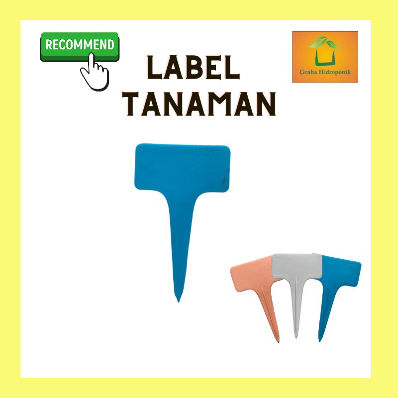 

Label Tanaman / Tag / Plant Label Untuk Memberi Nama Pada Semaian