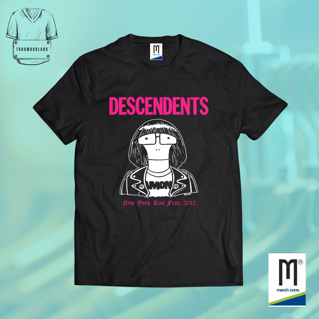 KAOS BAND DESCENDENTS / MERCHCONS APPAREL / CODE HM152