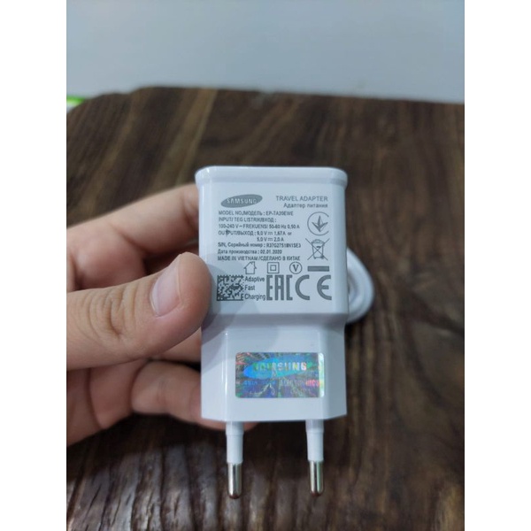 CHARGER SAMSUNG ORIGINAL 99% MIKRO ANDROID TRAVEL CHARGER CASAN