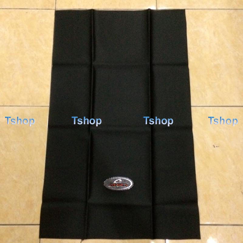 Kulit / Cover / Sarung Jok Motor Logo Stiker Mika AHRS