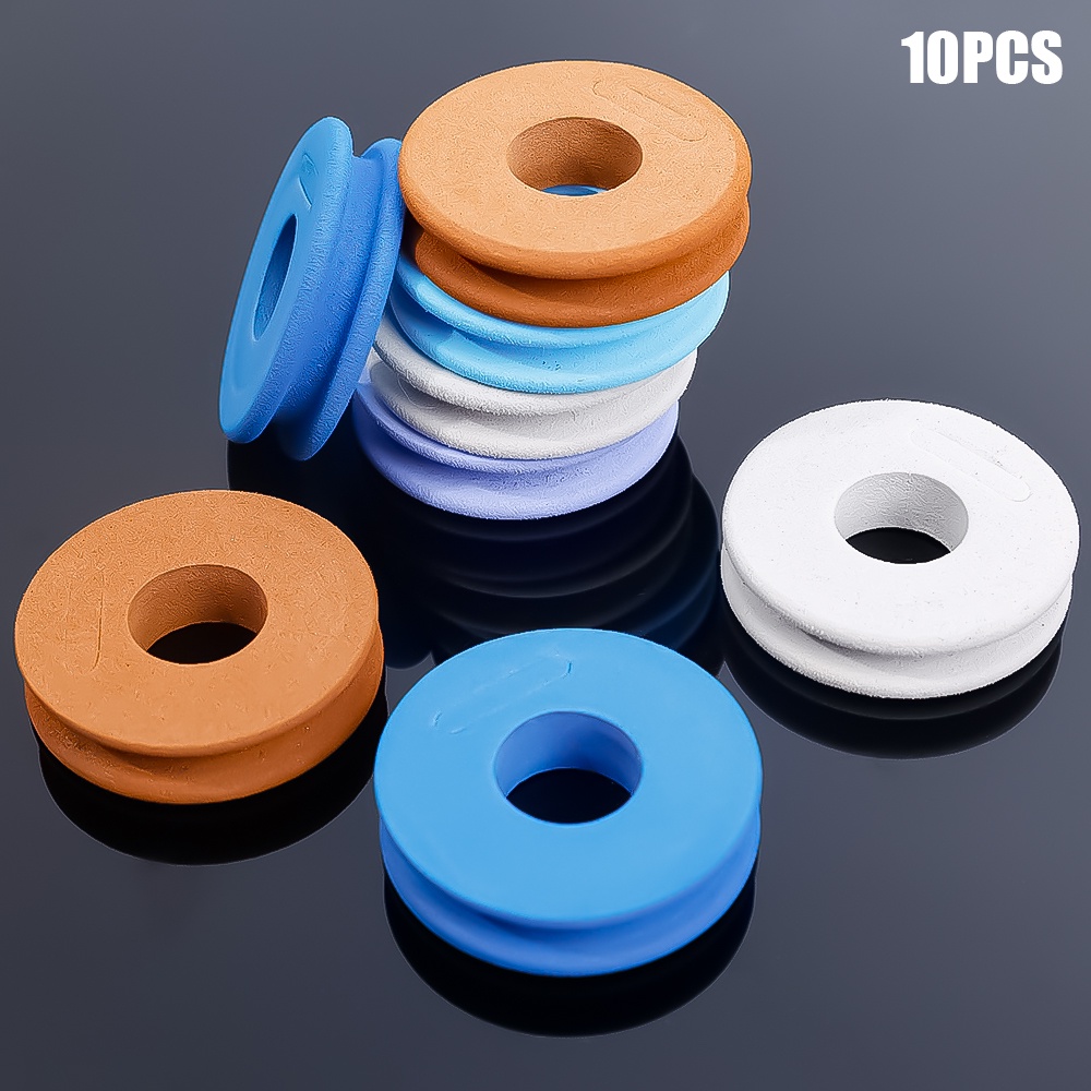 10pcs Spool Pancing Bahan Busa EVA Warna Acak