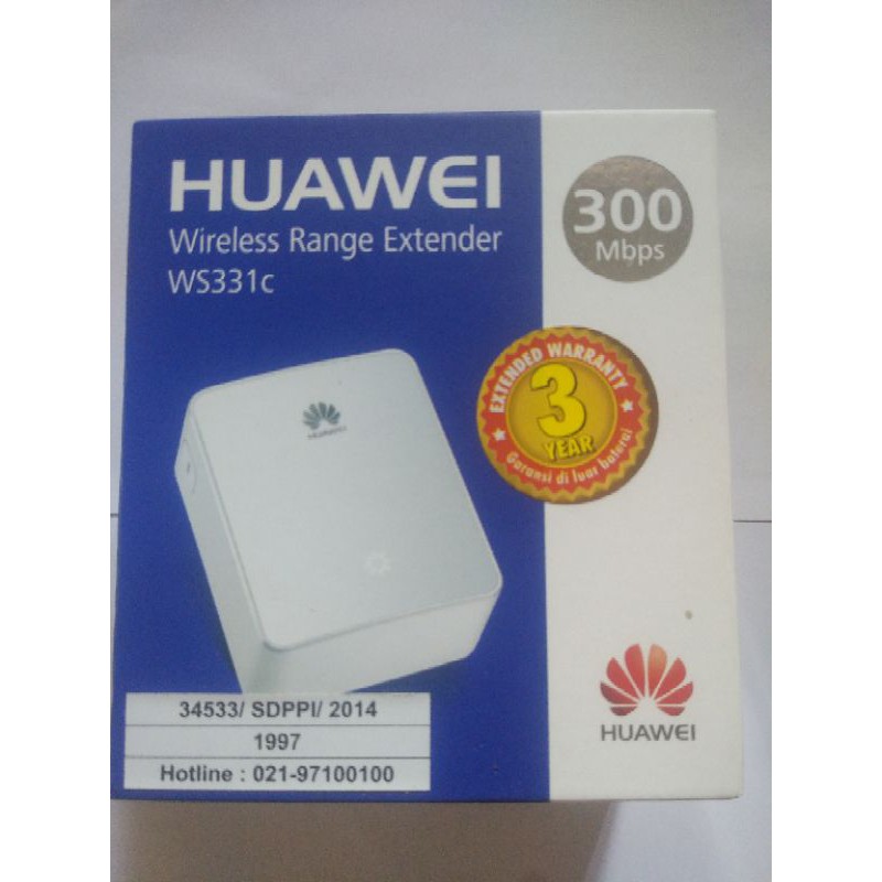 Huawei WS331c Wireless Range Extender Penguat Sinyal Wifi Repeater Bekas