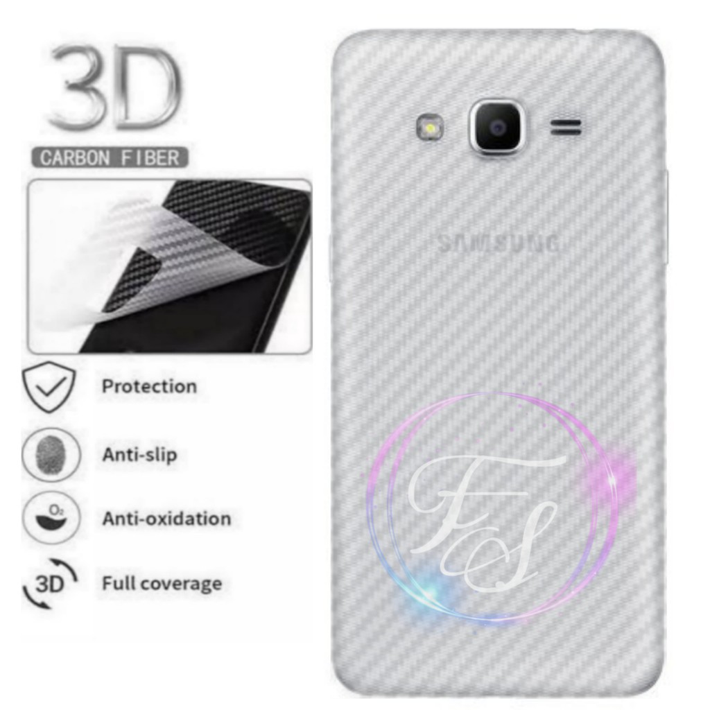 Back Skin Carbon Samsung J2 Prime - Skin Carbon Samsung J2 Prime G532 - SC