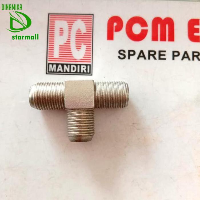 T Ulir Drat F Konektor Tv Sambungan Tv Antena Antene Jack Jak Pcmelebik54 Kualitas Baik