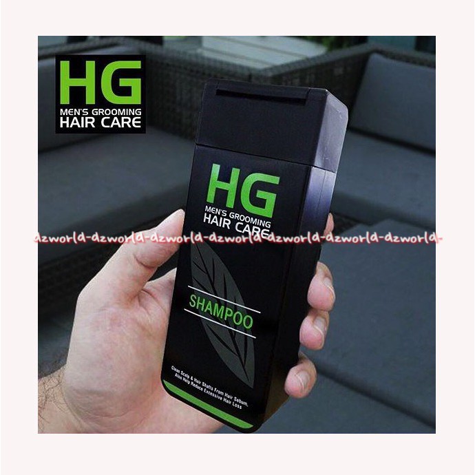 HG Hair Growth Shampoo For Men 200ml Sampo Untuk Membantu Mengatasi Rambut Rontok