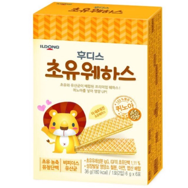 ILDONG AGIMEAL YUMYUM COLOSTRUM WAFER