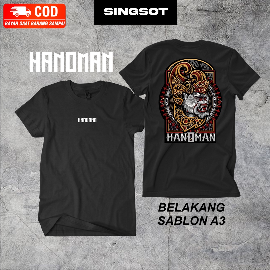 KAOS HANOMAN KAOS TOKOH WAYANG HANOMAN