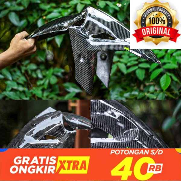 SPAKBOR NEW NINJA 250 FI NEW NINJA 250 Z259 SPAKBOR CARBON KARBON KABON NINJA 250 FI