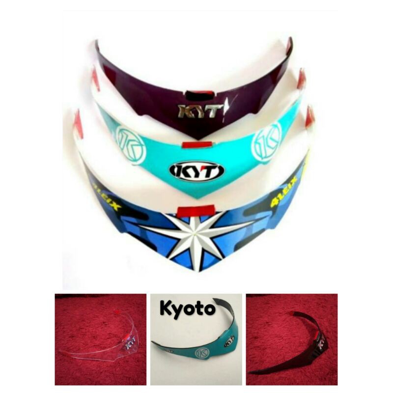 Spoiler KYT Kyoto Aquamarine Aleix Espargaro_asesories helmet"ASMET
