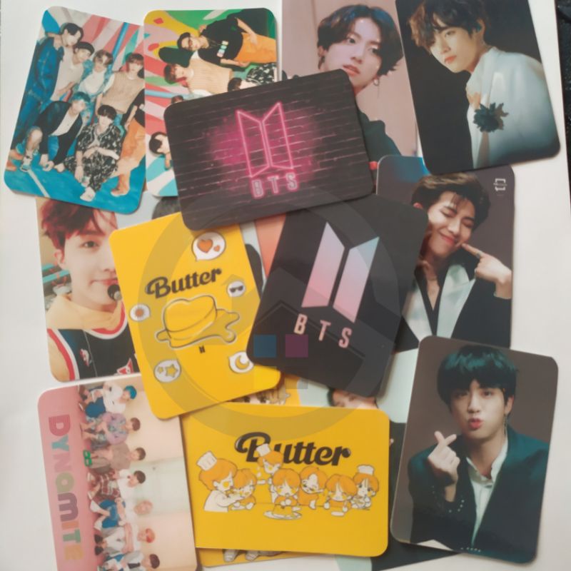 Jual Photocard BTS KPOP Butter Cream Ver. Unofficial PHOTOCARD BTS