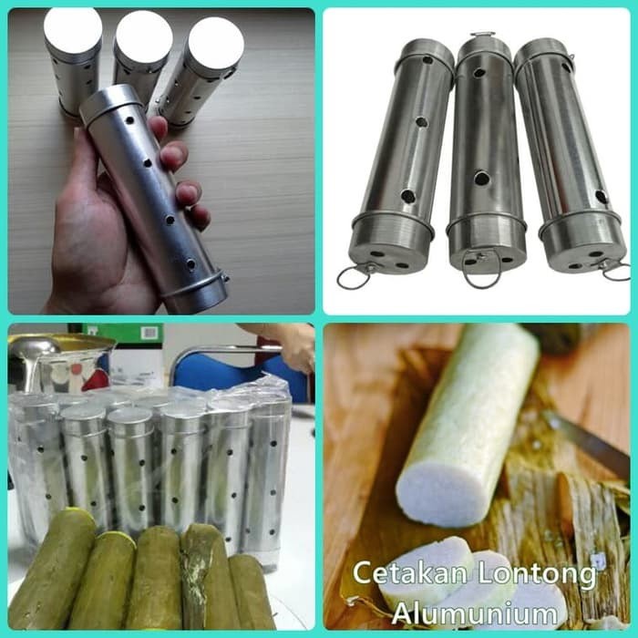 CETAKAN LONTONG ALUMUNIUM CETAKAN LONTONG SERBAGUNA CETAKAN LONTONG UNIK ISI 12PCS