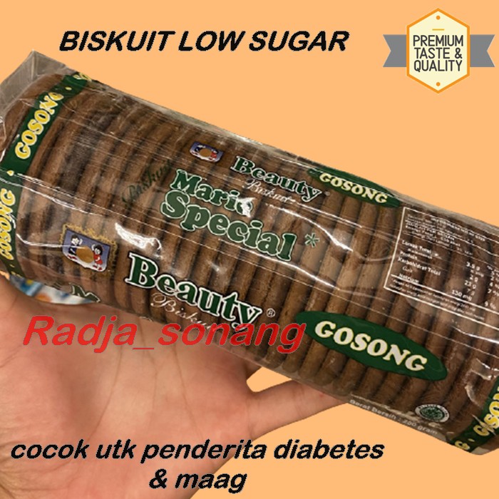 Roti Marie Gosong Spesial Beauty