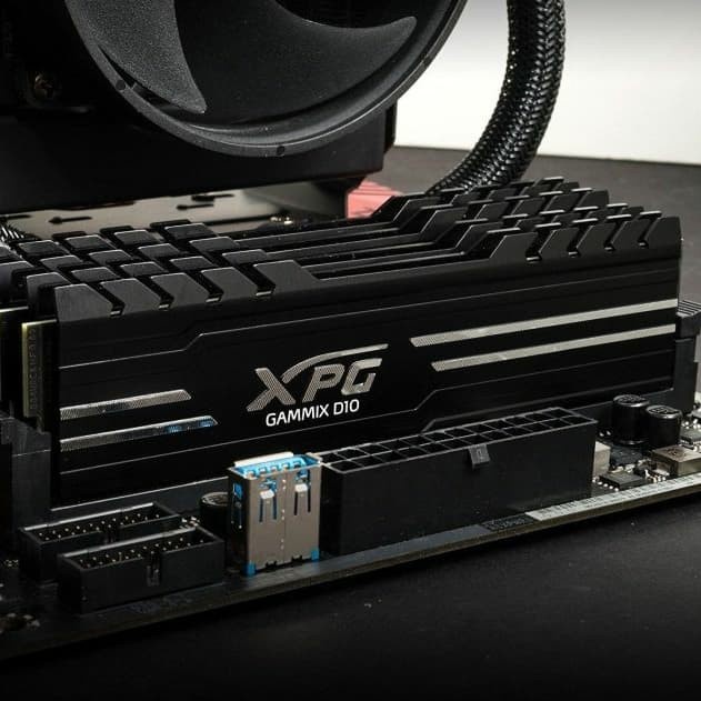 RAM XPG GAMMIX D10 16GB KIT 3200 (2x8GB) BLACK - ddr4 pc 3200mhz adata spectrix