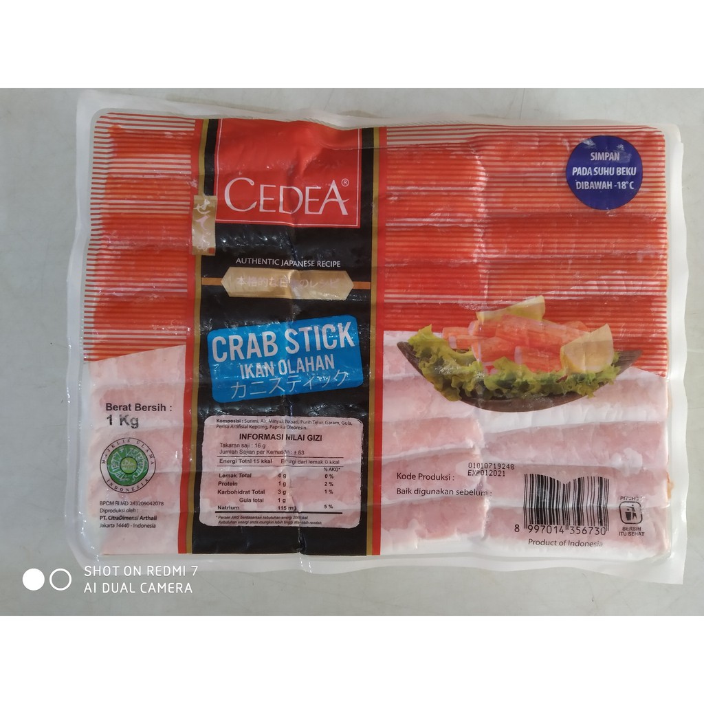 

Cedea Crab Stik 1kg