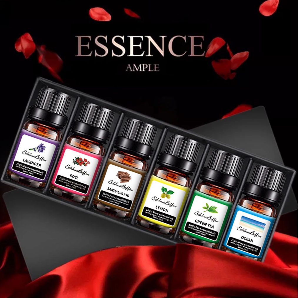 Moi Essential Oil Aromaterapi Gift Set Esensial 10ml Oil 6 in 1