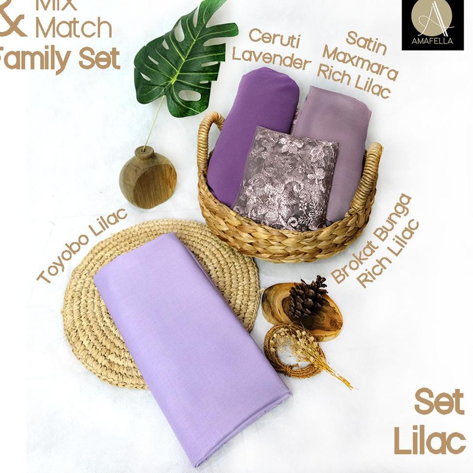 [BISA CODE] 1/2 meter Kain Satin Maxmara / Sateen Velvet Premium Warna Ungu Rich Lilac