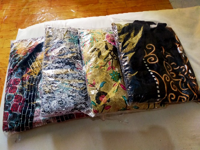 Wow Kece Dress Tunik Batik Santika Kombi Alila Cocok Buat Kerja Kantor