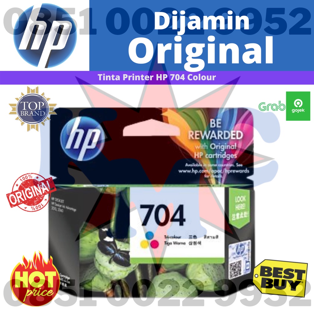 HP TINTA 704 COLOUR ORIGINAL