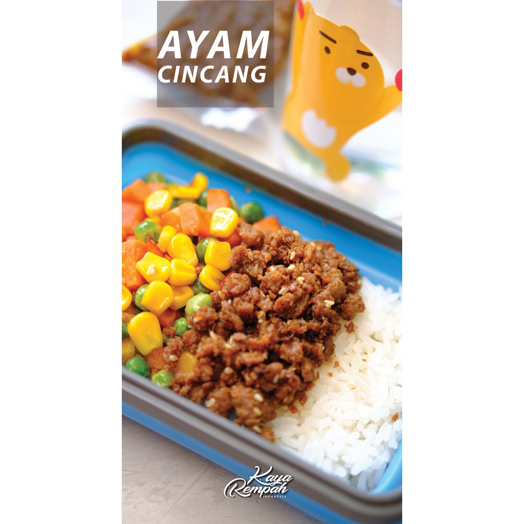 

AYAM CINCANG 100 GR (TIDAK PEDAS)