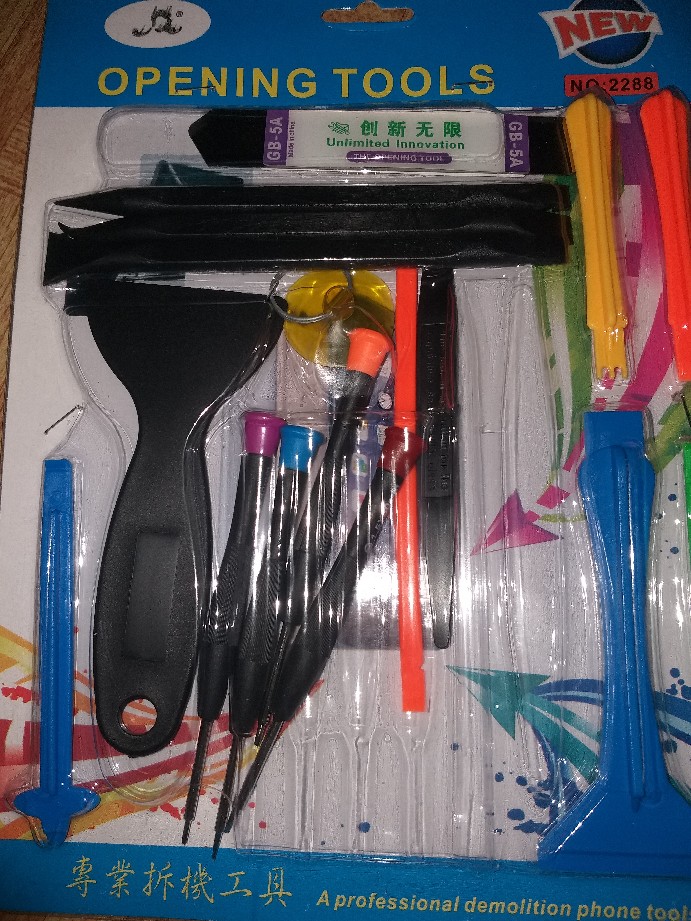 Obeng Set Power No.2288 / Opening Tools Set / Alat Service Hp