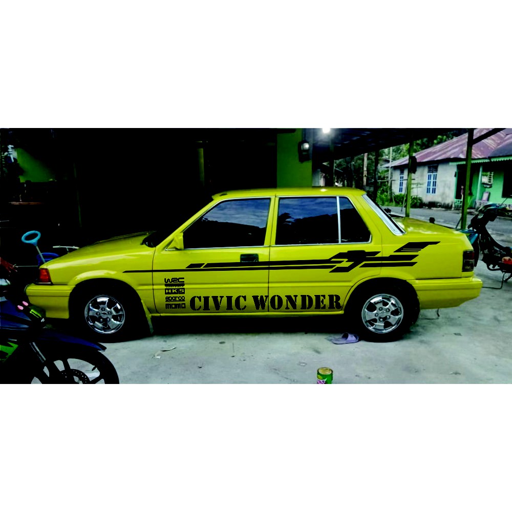 Jual Promo Stiker Sticker Mobil Mobil Cutting Stiker Honda Civic Stiker Civic Wonder Indonesia Shopee Indonesia