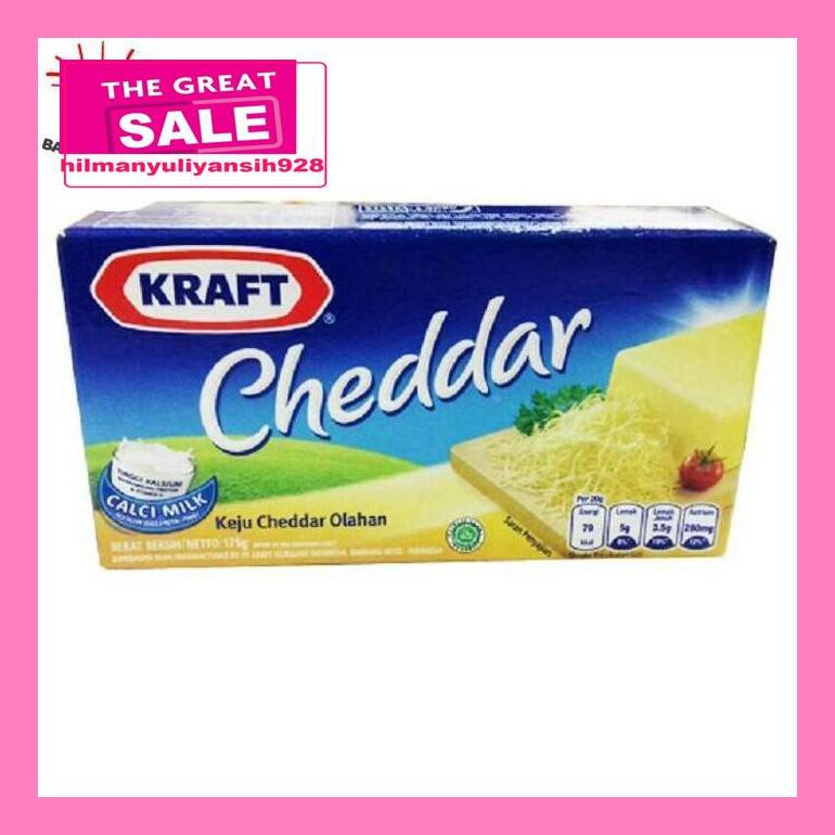 

02T4Dpsum Keju Cheddar Kraft 175Gr S30Ytd50