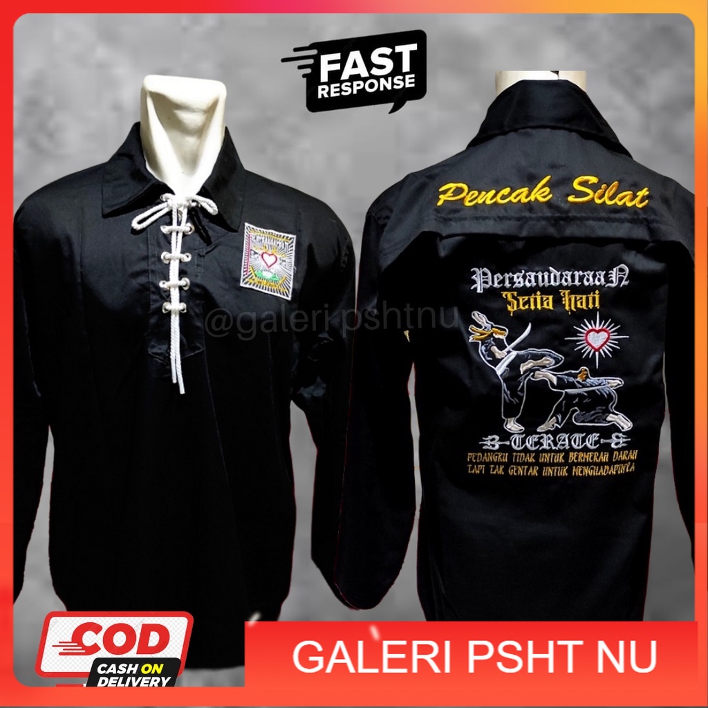 SAKRAL WARGA PSHT BORDIR SRIKANDI-SAKRAL PSHT BORDIR-SAKRAL BORDIR PSHT-SAKRAL SH TERATE- KAOS PSHT 