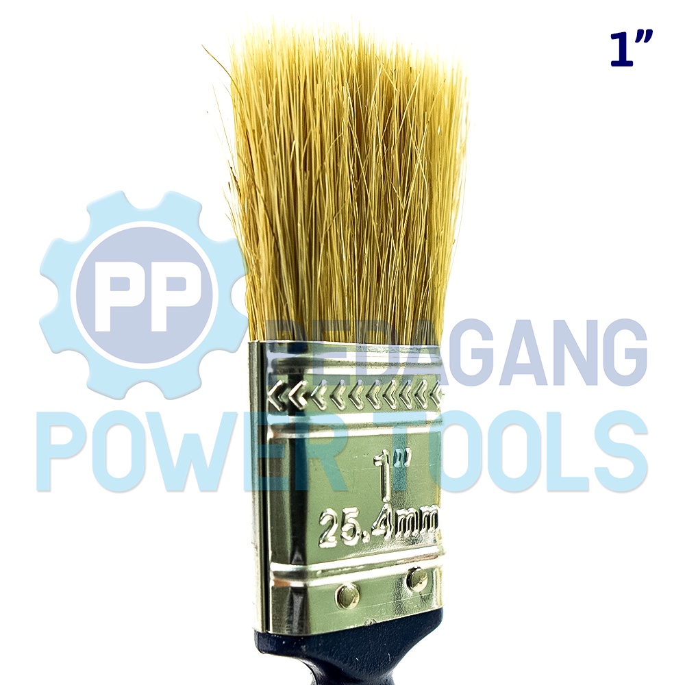 PH-822 KUAS CAT 1&quot; INCH GAGANG KAYU KOAS KWAS CAT TEMBOK PAINT BRUSH