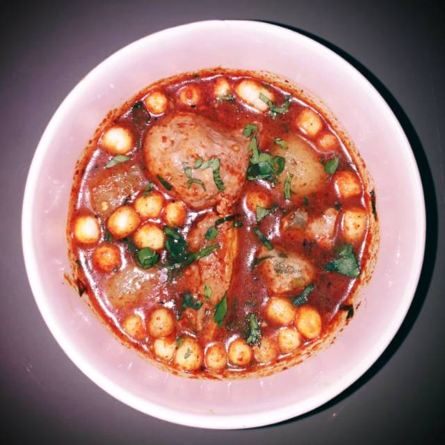 

Baso Urat Sapi Pedas Baso Mamah