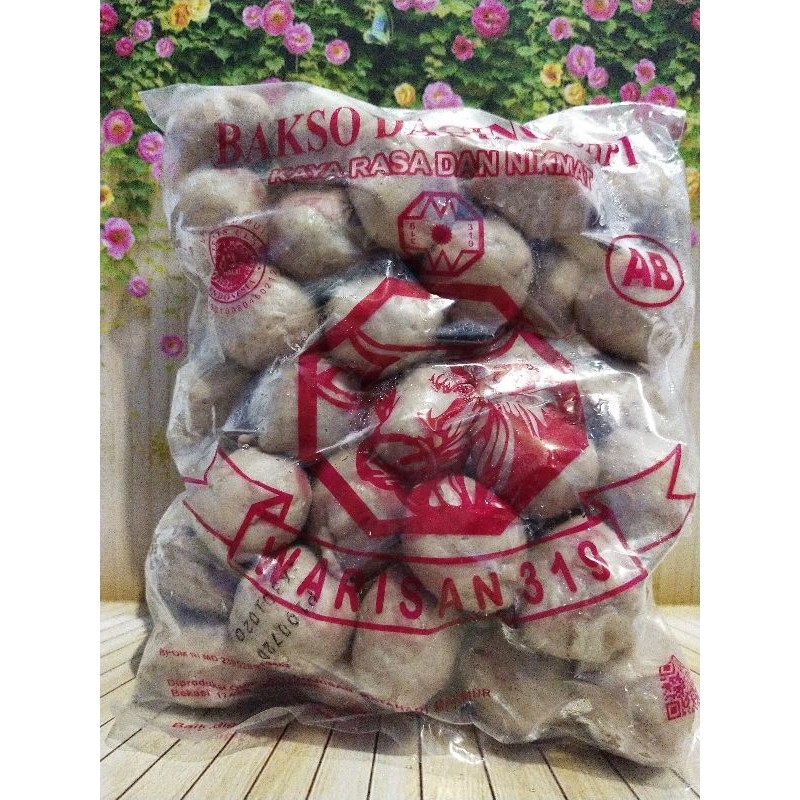 

Bakso daging sapi warisan isi 50