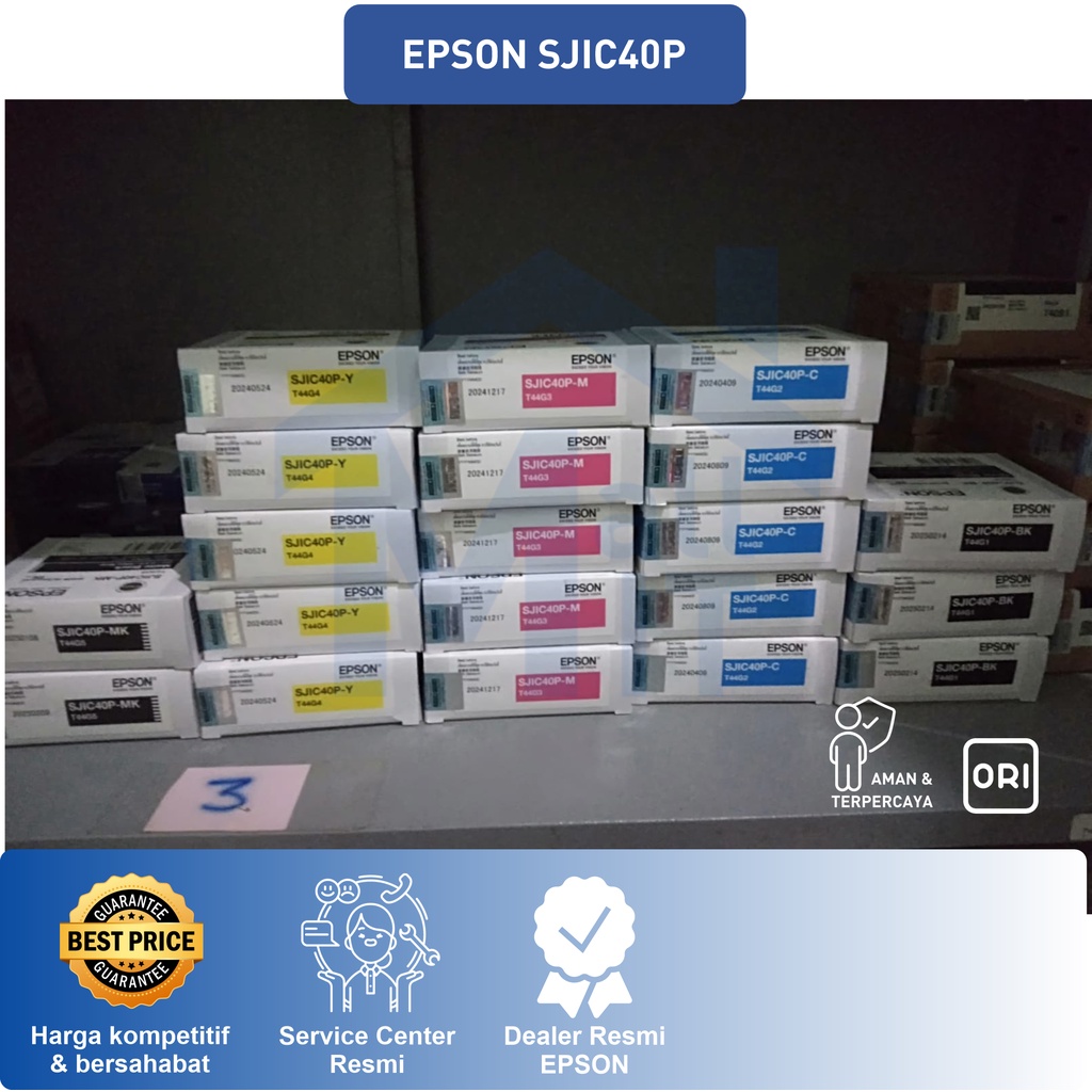 TINTA EPSON SJIC40P SJI-C40P SJIC 40P CWC6050A CWC6550A CW-C6050A