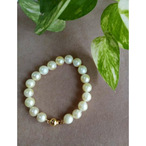 gelang full mutiara air laut gelang mutiara laut asli