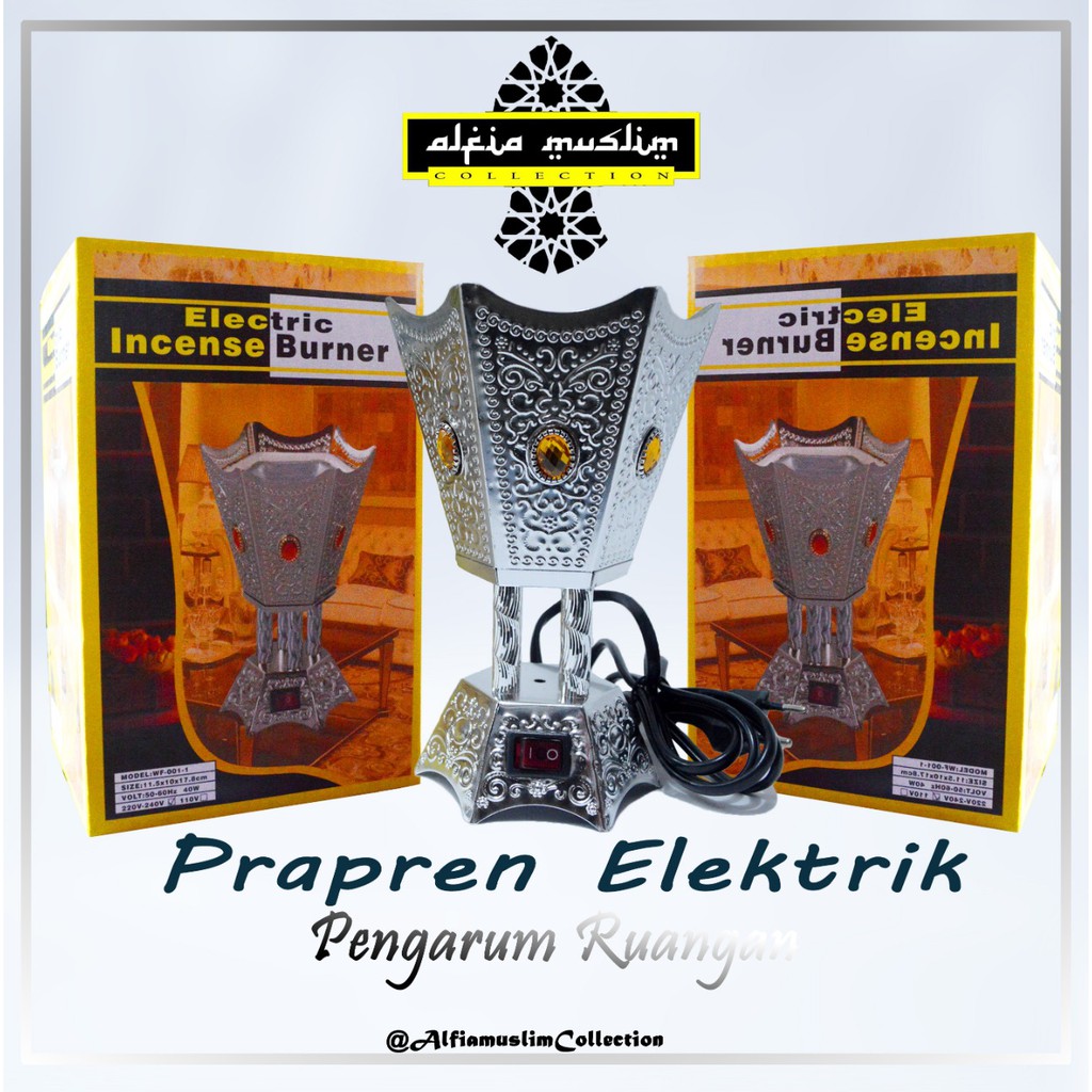 Prapen Mabhara Elektrik/Prapen Elektrik/ Alat Pembakaran Bukhur/Prapen antik