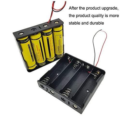 Holder Battery 18650 4x Tempat dudukan Baterai Case Box Kotak Batre Kabel