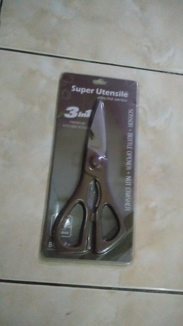 Gunting / Gunting Dapur / Gunting Serba Guna / Bolde Utensile Electra 3in1