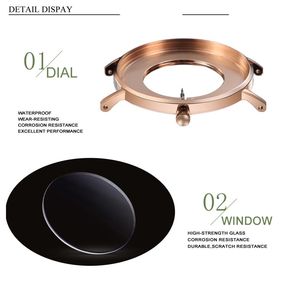 1U1 H MARTIN Jam Tangan Wanita Sangat tipis 100% Original Fashion Kecil Simple Jam Cewek Quartz kuli