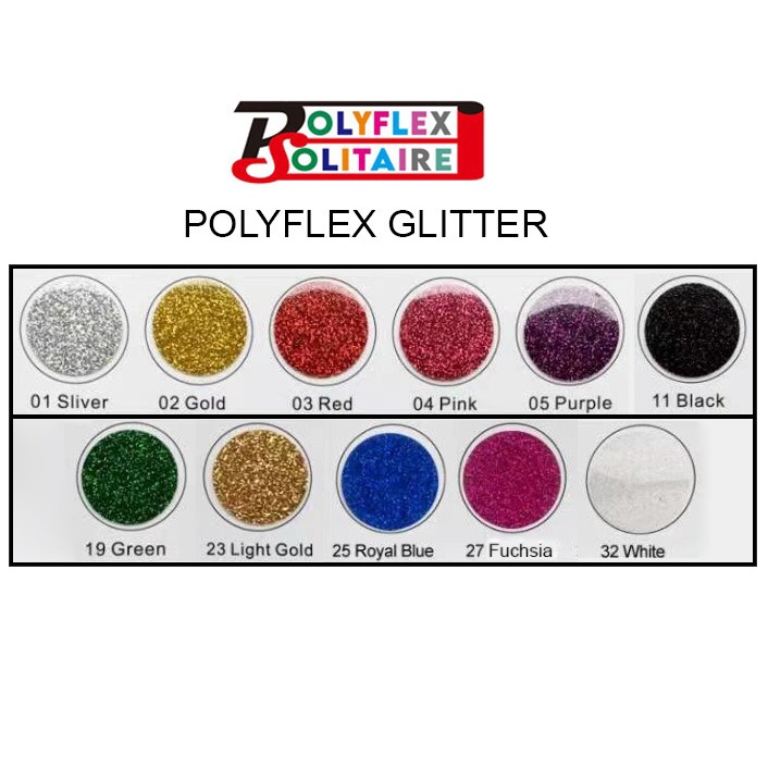 Polyflex Glitter Made In Korea