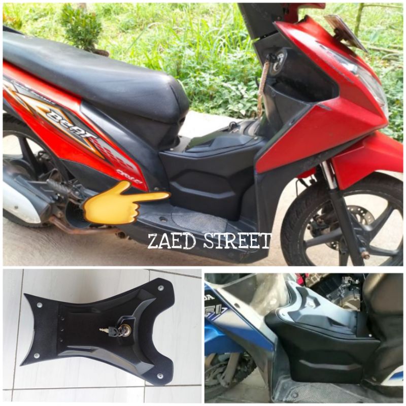 BOX BEAT FI 2013 & 2015 Aksesoris bok tengah beat fi