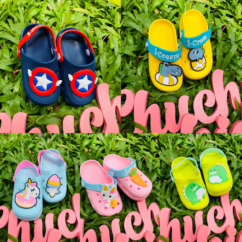 Sandal Anak Karet kartun/Sandal Anak Bahan EVA Import