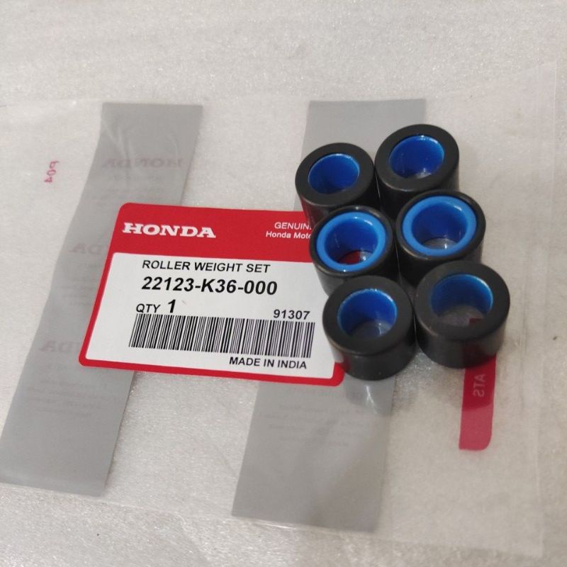 Roller roler Weight Set Only 13 Gr Gram Honda  Vario 125 fi - Vario 150 fi - PCX 125 - PCX 150 - GEN