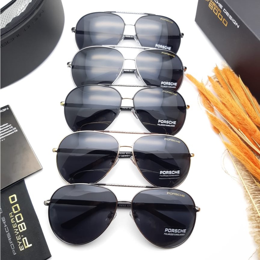 Kacamata Hitam Pria TERBARU - Kacamata Porsche Design A8763 Bisa COD