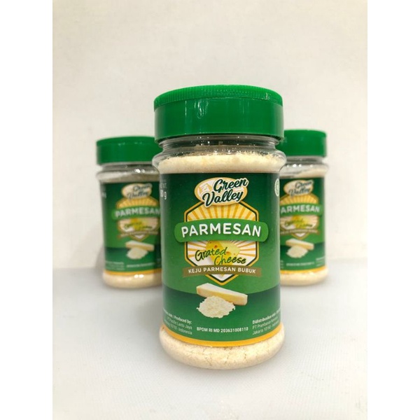 

Green valley grated cheese keju parmesan 80gr