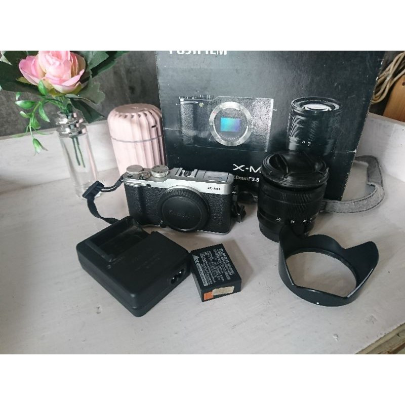 fujifilm xm1 full set + lens kit