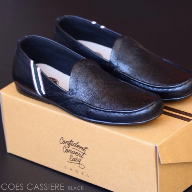 Sepatu Formal Pentofel Kulit Cocoes Cassiere Berkualitas
