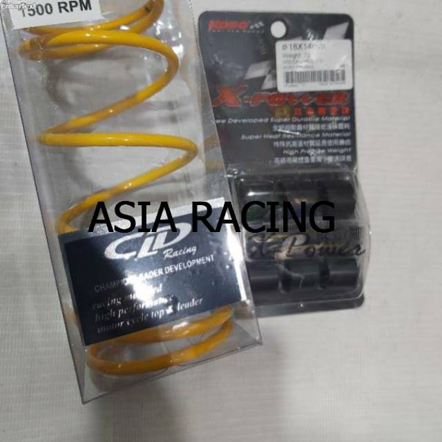 Per cvt roller koso vario 110 karbu old vario 110 cw per CLD roller 7 grm