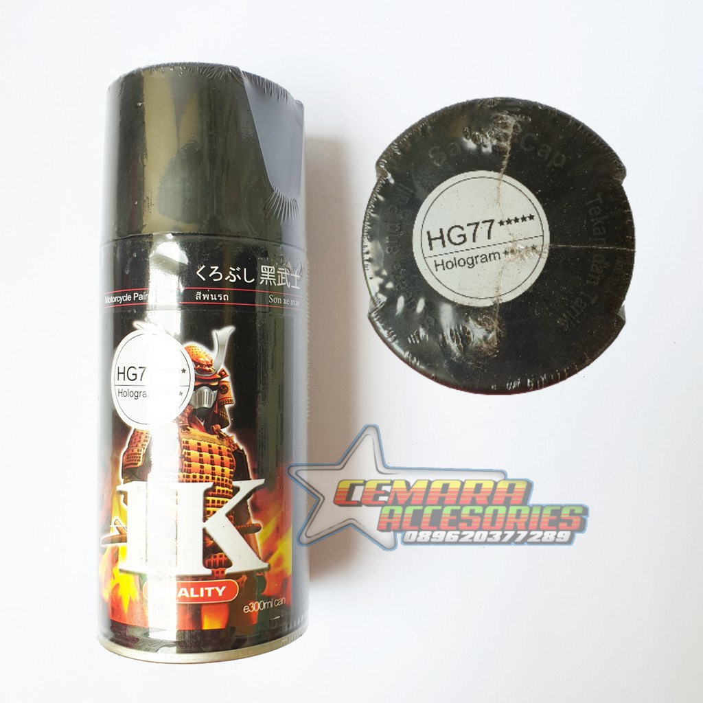 

Pilox Samurai Paint Hologram HG77 300 ml - Cat Semprot